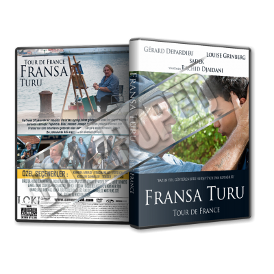 Fransa Turu - Tour de France 2016 Cover Tasarımı (Dvd Cover)